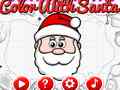 খেলা Color with Santa