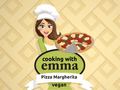 খেলা Cooking with Emma Pizza Margherita