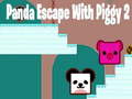 খেলা Panda Escape With Piggy 2