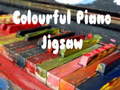 খেলা Colourful Piano Jigsaw