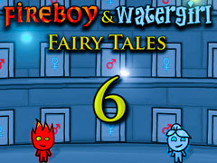 খেলা Fireboy and Watergirl 6: Fairy Tales