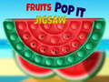 খেলা Fruits Pop It Jigsaw