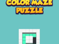 খেলা Color Maze Puzzle 