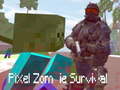 খেলা Pixel zombie survival