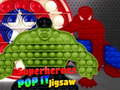 খেলা Superheroes Pop It Jigsaw