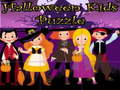 খেলা Halloween Kids Puzzle