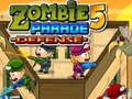 খেলা Zombie Parade Defense 5