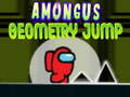 খেলা Amongus Geometry Jump