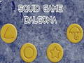 খেলা Squid game Dalgona