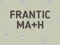 খেলা Frantic Math