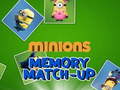 খেলা Minions Memory Match Up