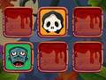 খেলা Halloween Faces Memory