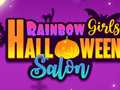খেলা Rainbow Girls Halloween Salon