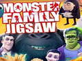 খেলা Monster Family Jigsaw 