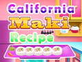 খেলা California Maki Recipe