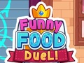 খেলা Funny Food Duel