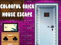খেলা Colorful Brick House Escape