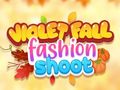 খেলা Violet Fall Fashion Shoot