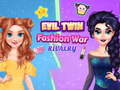 খেলা Evil Twin Fashion War Rivalry