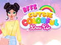 খেলা BFFs Cutsie Colorful Dress Up