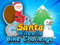 খেলা Santa Wheelie Bike Challenge