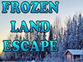 খেলা Frozen Land Escape