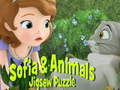 খেলা Sofia And Animals Jigsaw Puzzle