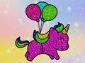 খেলা Coloring Book Glittered Unicorns