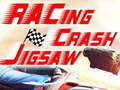 খেলা Racing Crash Jigsaw
