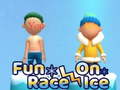 খেলা Fun Race On Ice