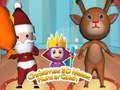 খেলা Christmas 3D Maze Hunt or Catch 