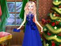 খেলা Elsa Frozen Christmas Dress up