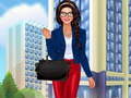 খেলা College Student Girl Dress Up