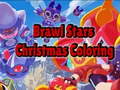 খেলা Brawl Stars Christmas Coloring