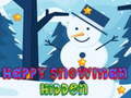 খেলা Happy Snowman Hidden