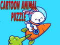 খেলা Cartoon Animal Puzzle