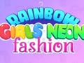খেলা Rainbow Girls Neon Fashion