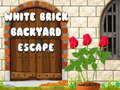 খেলা White Brick Backyard Escape