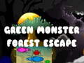 খেলা Green Monster Forest Escape