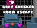 খেলা Grey Checked Room Escape