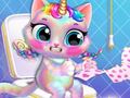 খেলা Twinkle My Unicorn Cat Princess Caring