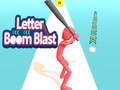খেলা Letter Boom Blast