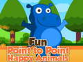 খেলা Fun Point to Point Happy Animals