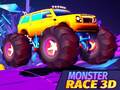 খেলা Monster Race 3d