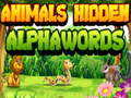 খেলা Animals Hidden AlphaWords