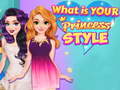 খেলা What Is Your Princess Style