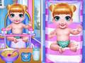 খেলা Princess New Born Twins Baby Care