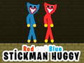 খেলা Red and Blue Stickman Huggy