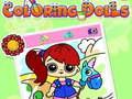 খেলা Coloring Dolls