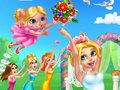 খেলা Flower Girl Wedding Day